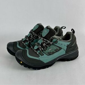 Keen Stayton Womens Size 8.5 Shoes Gray Blue Low ASTM American Built Portland